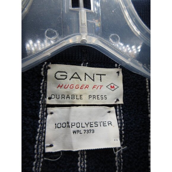 VINTAGE Gant Polo Shirt Medium Hugger 70s Sopranos Mob Mod Rockabilly * - Picture 12 of 14